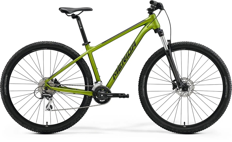 Купити Велосипед Merida BIG.NINE 20-2X, M(17), MATT GREEN(BLACK) з доставкою по Україні