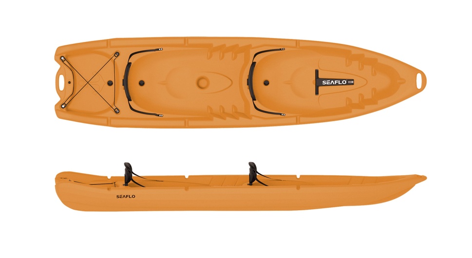 Каяк SF-4001 SeaFlo, помаранчевий