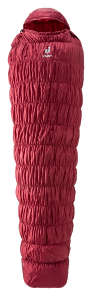Спальний мішок Deuter Exosphere -6° колір 5560 cranberry-fire лівий