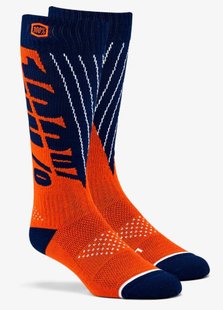 Носки Ride 100% TORQUE Comfort Moto Socks (Navy), S/M