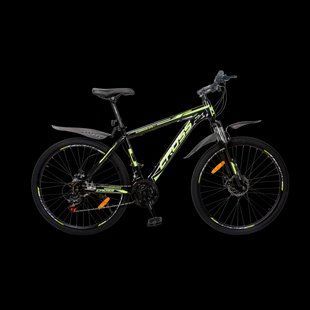Купити Велосипед CROSS Stinger 27.5" Чорний-Жовтий M (160-175 см) з доставкою по Україні