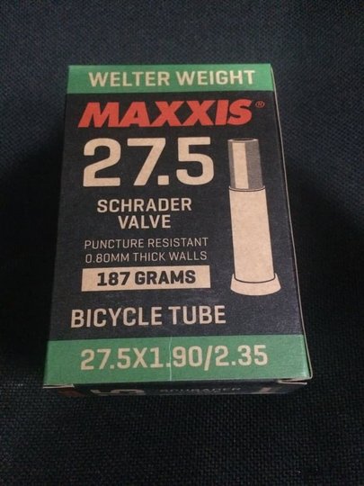 Купити Камера Maxxis 27.5x1.90-2.35 Welter Weight 48mm Schrader Valve (AV) з доставкою по Україні