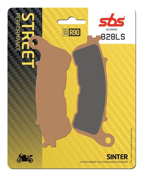 Колодки гальмівні SBS Performance Brake Pads, Sinter (828LS)
