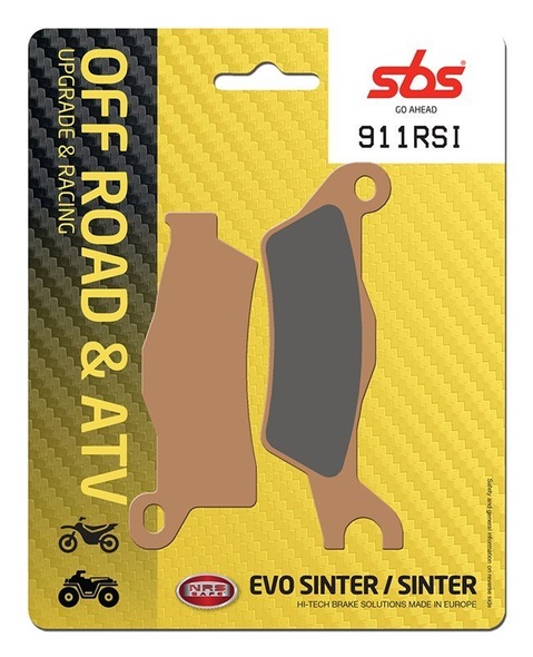 Колодки гальмівні SBS Racing Brake Pads, EVO Sinter/Sinter (674RSI)