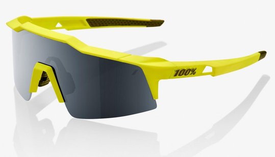 Купити Окуляри Ride 100% SpeedCraft SL - Soft Tact Banana - Black Mirror Lens, Mirror Lens з доставкою по Україні