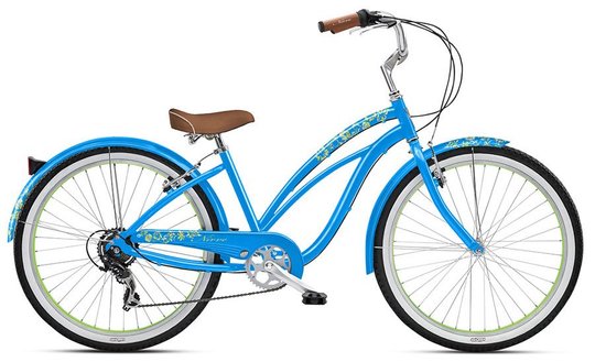 Купити Велосипед круїзер 26" Nirve SAVANNAH 7-SPEED S 2017, blue me away з доставкою по Україні