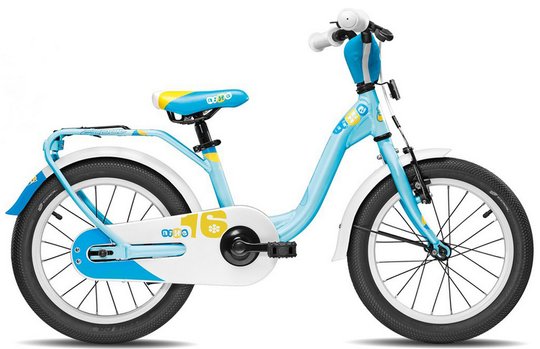 Купити SCOOL велосипед для девочки niXe 16" alu 1sp бирюзовый з доставкою по Україні
