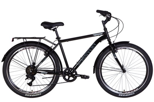Купити Велосипед 26" Discovery PRESTIGE MAN 2022 чорний з доставкою по Україні