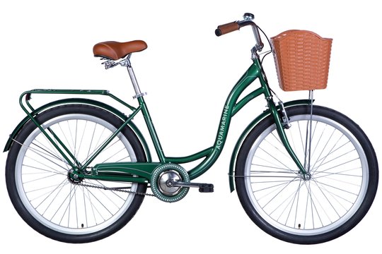 Купити Велосипед 26" Dorozhnik AQUAMARINE 2024 (зелений) з доставкою по Україні