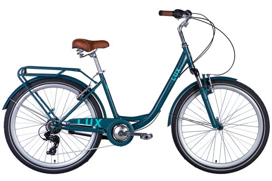 Купити Велосипед 26" Dorozhnik LUX AM 2024 (смарагдовий (м)) з доставкою по Україні