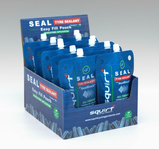 Купить Герметик Squirt SEAL BeadBlock® 120 мл з гранулами (тюбик) 12 шт / коробка с доставкой по Украине