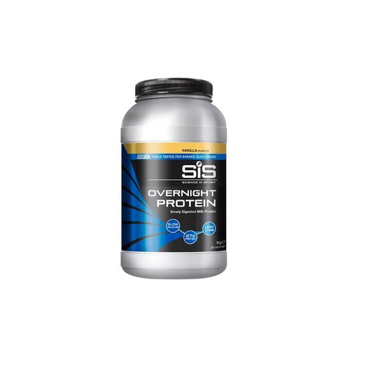 Протеїн SiS Overnight Protein Powder 1kg Vanilla