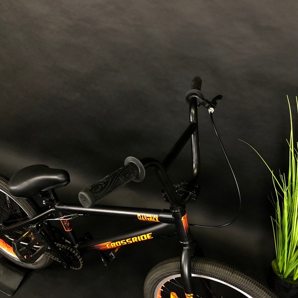 Купить Велосипед BMX 20" Crossride Maverick 19,25 рама 2020, черно оранжевый с доставкой по Украине