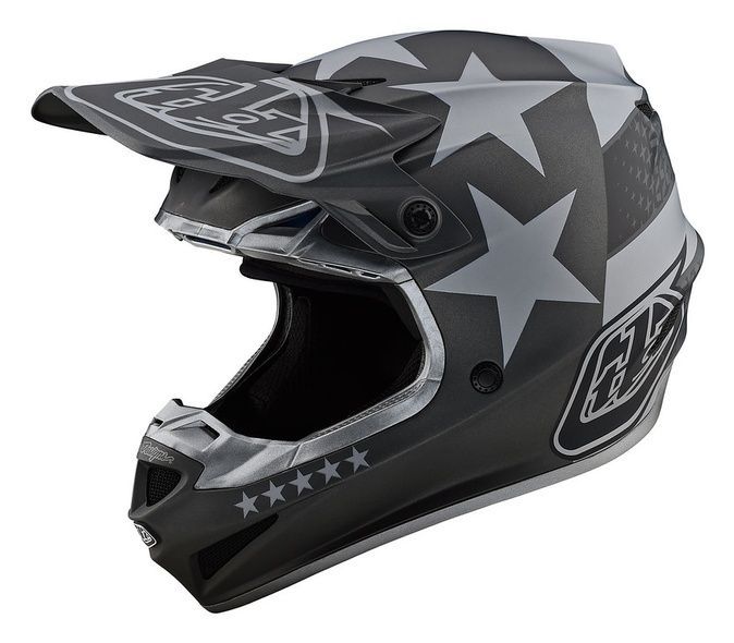 МотоШлем TLD SE4 POLYACRYLITE [FREEDOM BLACK/GRAY] M
