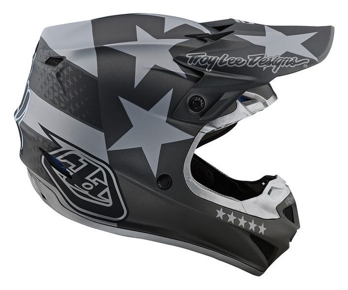 МотоШлем TLD SE4 POLYACRYLITE [FREEDOM BLACK/GRAY] M