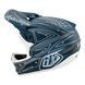 Купити Вело шолом TLD D3 FIBERLITE HELMET SpiderStripe [Blue] XL з доставкою по Україні