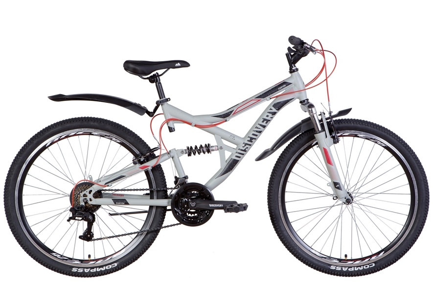 Купить Велосипед 26" Discovery CANYON AM2 Vbr 2022 серо-черный м с доставкой по Украине