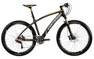 Купить Велосипед горный 27,5" Corratec Revolution XT, matt carbon/yellow/white 2015 L с доставкой по Украине