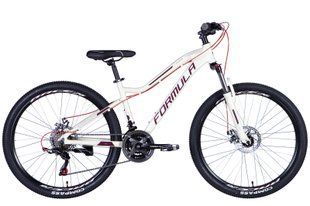 Купить Велосипед 26" Formula ALPINA 2024 (бело-бордовый) S (150-165 см) с доставкой по Украине