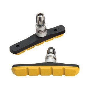 Купити Колодки гальмівні MTB v-br. JAGWIRE Mountain Sport (Basics Comp Mountain XC) JS908T-Y - Yellow з доставкою по Україні