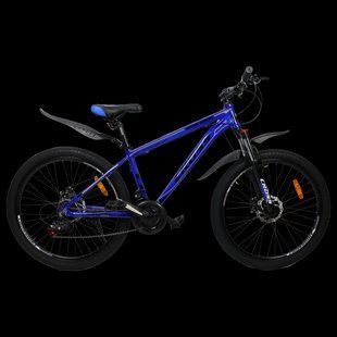 Купити Велосипед Cross Hunter 26 " Синій XS (140-155 см) з доставкою по Україні