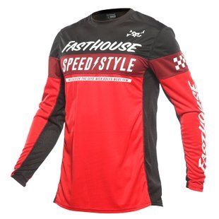 Джерсі FASTHOUSE Grindhouse Akin Jersey, Red/Black - MD