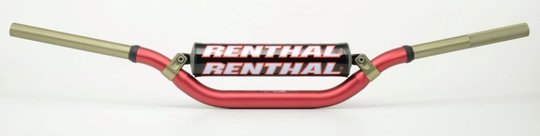 Руль Renthal Twinwall (Red), HONDA / KAWASAKI