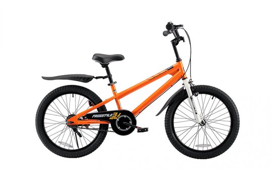 Купить Велосипед RoyalBaby FREESTYLE 20", OFFICIAL UA, оранжевый с доставкой по Украине