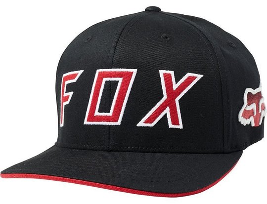 Кепка FOX SCRAMBLE FLEXFIT HAT (Black), L/XL, L/XL