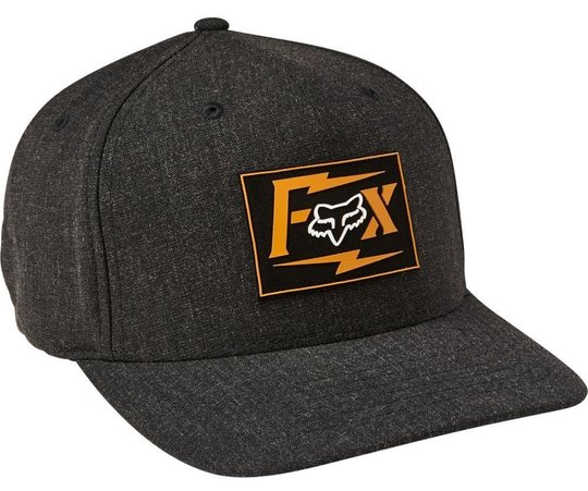 Кепка FOX PUSHIN DIRT FLEXFIT HAT (Black), L/XL, L/XL