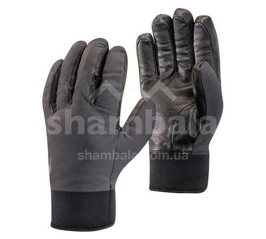 Рукавички чоловічі Black Diamond HeavyWeight Softshell Gloves Smoke, р. L (BD 801464.SMOK-L), L, Перчатки, Синтетичний утеплювач, Softshell