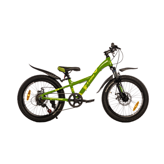 Купить Велосипед Titan CALYPSO 20" 10" Зелений-Жовтий с доставкой по Украине