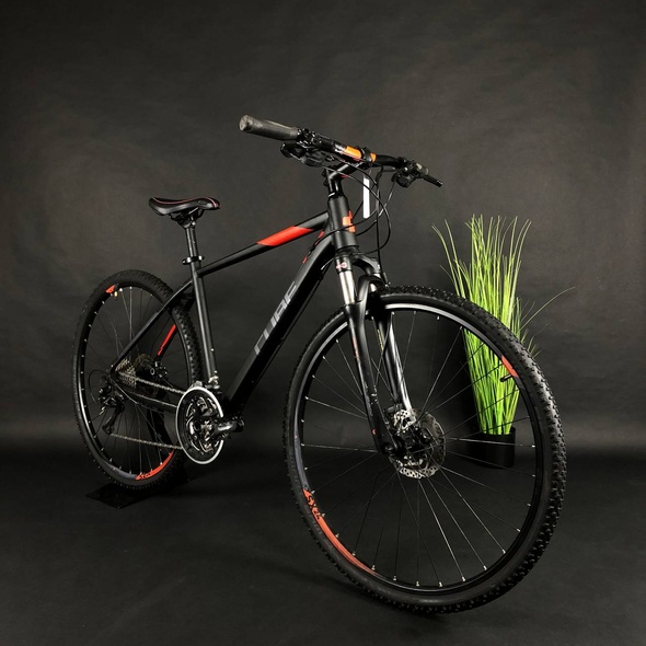 Купити Велосипед вживання 28" Cube Cross XT (56cm) чорно-червоний з доставкою по Україні