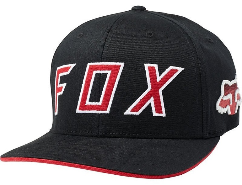 Кепка FOX SCRAMBLE FLEXFIT HAT (Black), L/XL