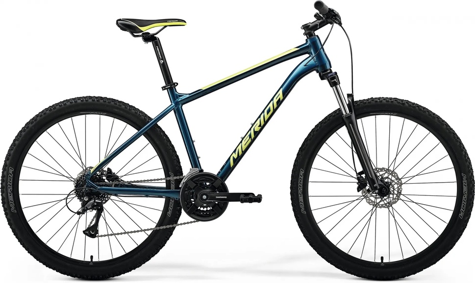 Купити Велосипед гірський 27.5" Merida BIG.SEVEN 20 (2024) teal-blue з доставкою по Україні